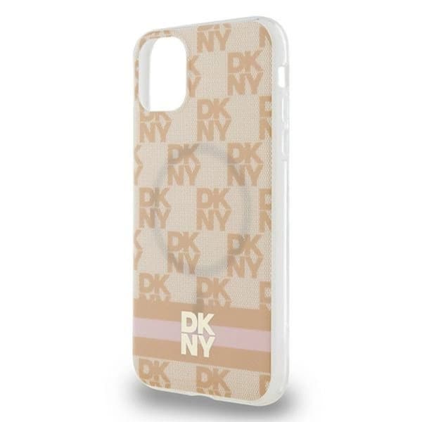 DKNY iPhone 11/XR Mobilskal Magsafe IML Checkered Mono