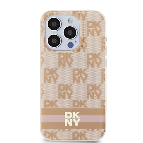 DKNY iPhone 13 Pro Max Mobilskal Magsafe IML Checkered Mono