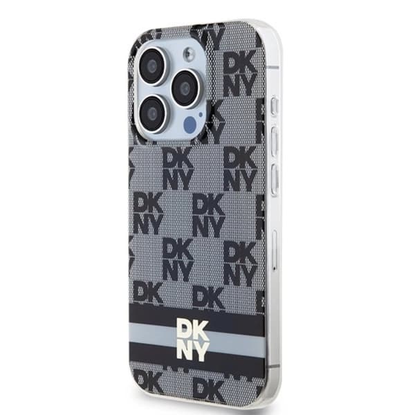 DKNY iPhone 14 Pro Mobilskal Magsafe IML Checkered Mono