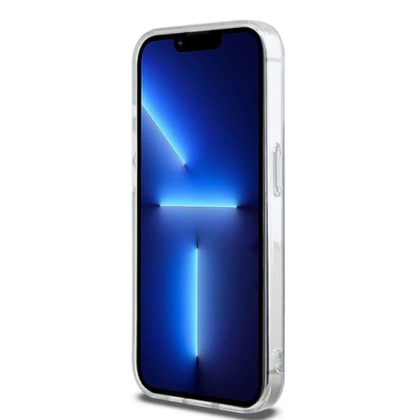 DKNY iPhone 15 Pro Mobilskal Magsafe IML Mono & Stripe - Svart