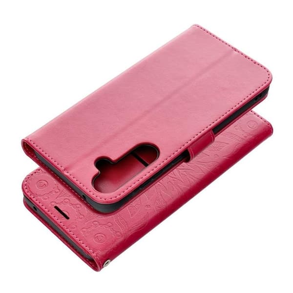 Galaxy A35 5G Plånboksfodral Mezzo Mandala - Magenta