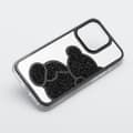 Miniatyrbild 3 av 11: iPhone 16 Mobilskal Teddy Bear - Svart