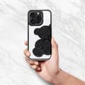 Miniatyrbild 6 av 11: iPhone 16 Mobilskal Teddy Bear - Svart