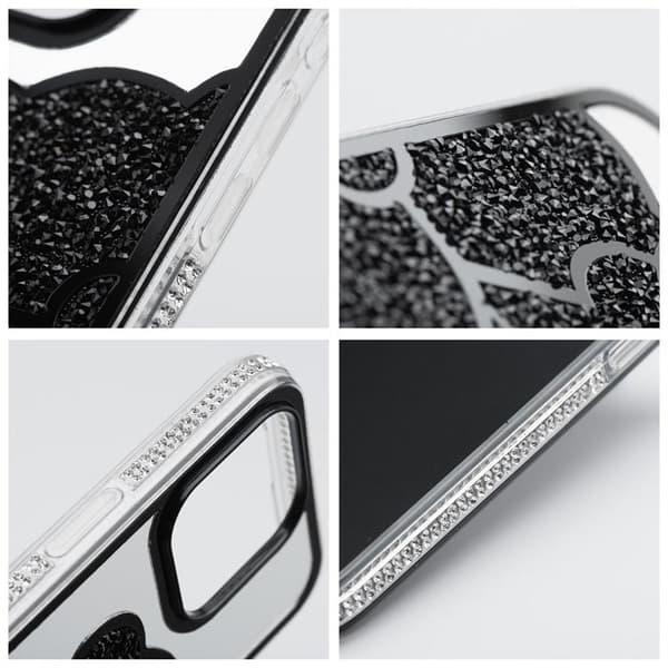 iPhone 16 Mobilskal Teddy Bear - Svart