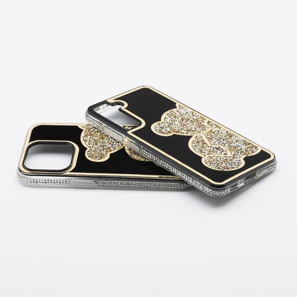 iPhone 13 Mobilskal Teddy Bear - Guld