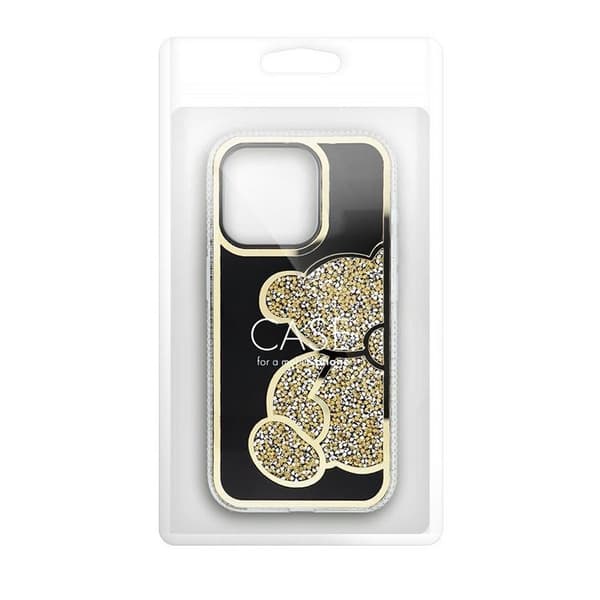 iPhone 13 Mobilskal Teddy Bear - Guld