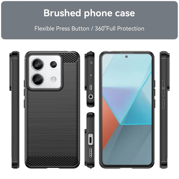 Xiaomi Redmi Note 13 5G Mobilskal Carbon - Svart