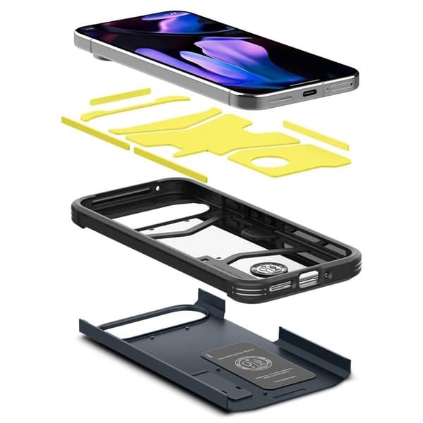 Spigen Google Pixel 9/9 Pro Mobilskal Tough Armor - Metal Slate