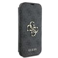 Miniatyrbild 7 av 8: Guess iPhone 16 Plus Plånboksfodral 4G Metal Logo - Svart