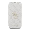 Miniatyrbild 3 av 8: Guess iPhone 16 Plus Plånboksfodral 4G Metal Logo - Rosa