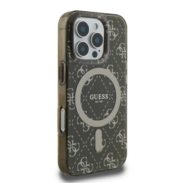 Guess iPhone 16 Pro Mobilskal MagSafe IML 4G - Brun