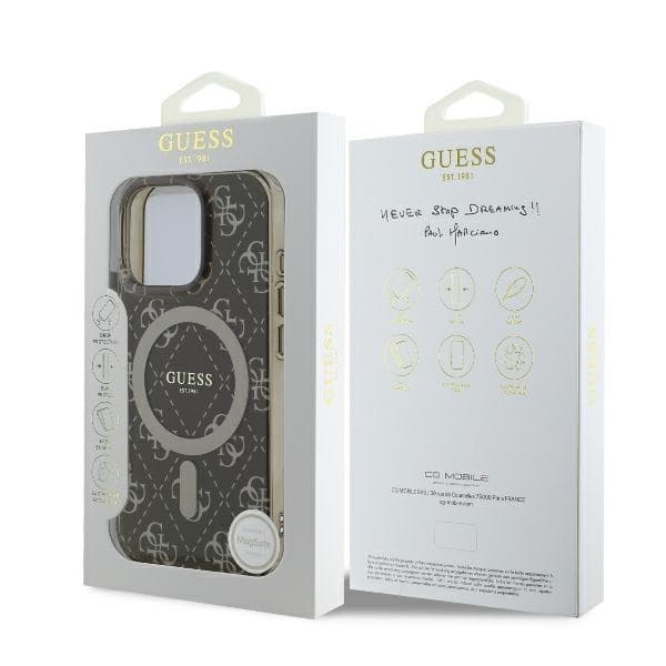 Guess iPhone 16 Pro Mobilskal MagSafe IML 4G - Brun