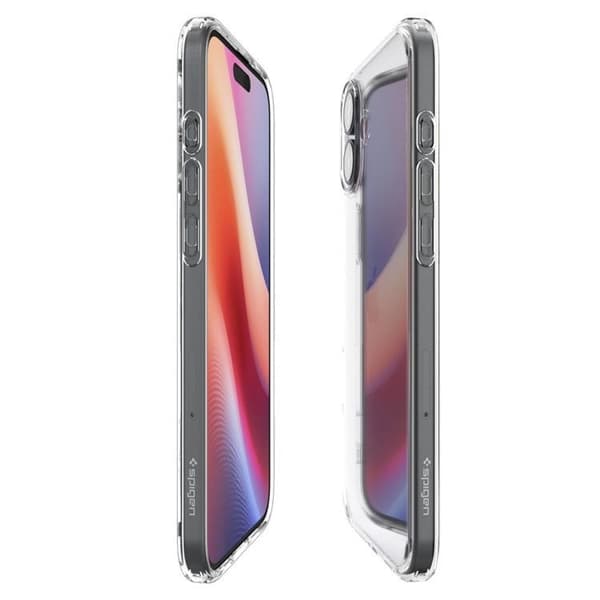Spigen iPhone 16 Mobilskal Ultra Hybrid - Crystal Clear