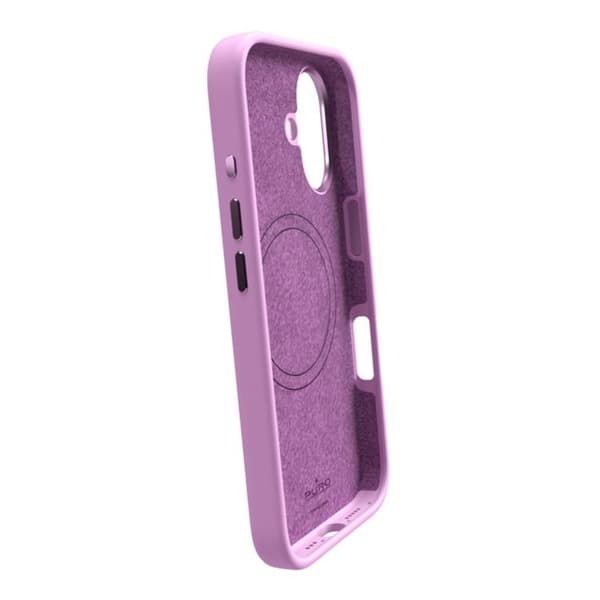 Puro iPhone 16 Plus Mobilskal Magsafe Icon Pro Silikon - Rosa