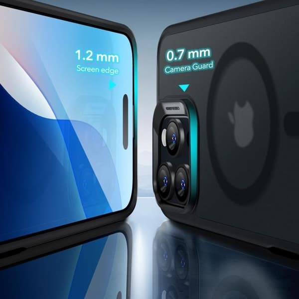 ESR iPhone 16 Pro Mobilskal Magsafe Halolock Och Härdat Glas
