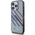 Miniatyrbild 3 av 8: BMW iPhone 16 Pro Mobilskal Motosport IML Random Stripes - Grå