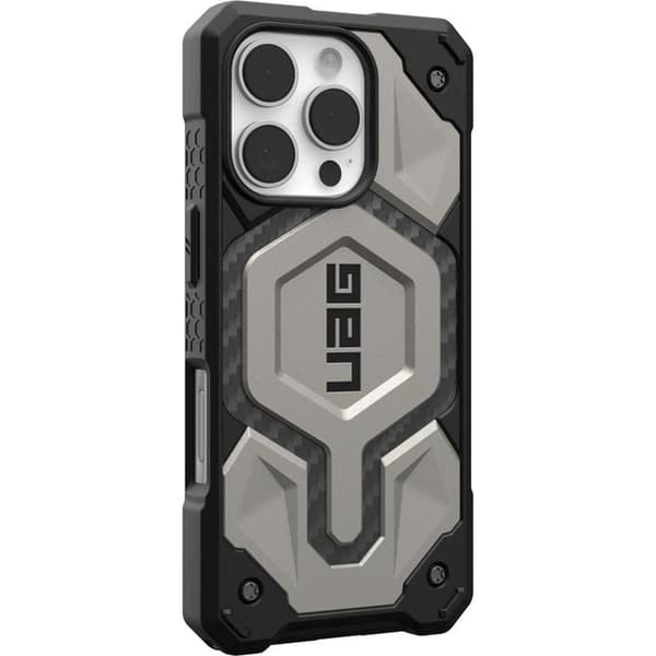 UAG iPhone 16 Pro Mobilskal MagSafe Monarch Pro - Titanium