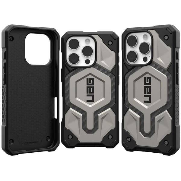 UAG iPhone 16 Pro Max Mobilskal MagSafe Monarch Pro - Titanium