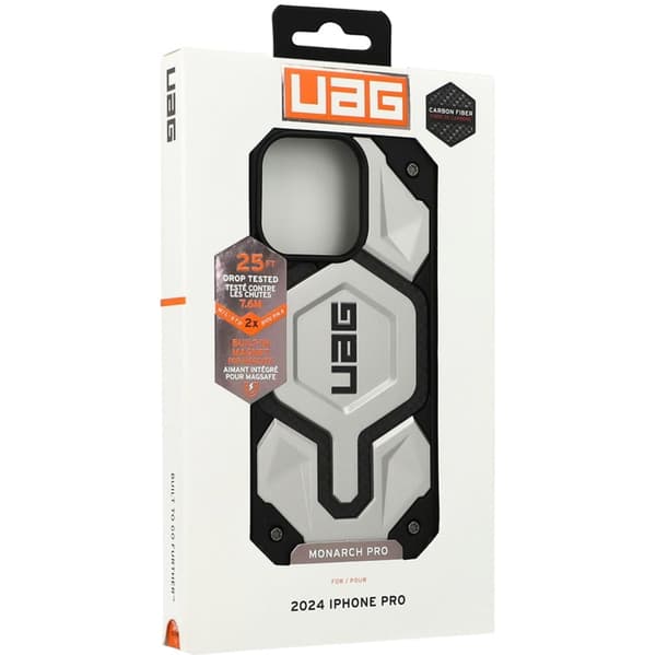 UAG iPhone 16 Pro Max Mobilskal MagSafe Monarch Pro - Titanium