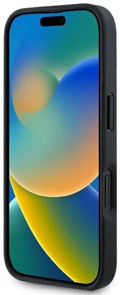Mercedes iPhone 16 Mobilskal Läder Urban - Svart