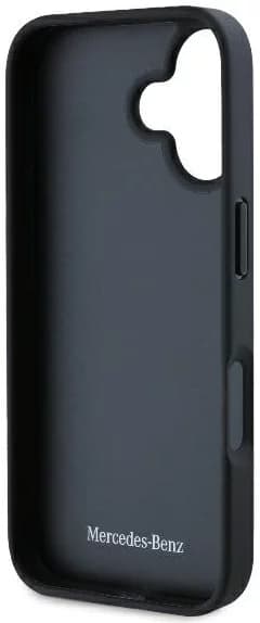 Mercedes iPhone 16 Mobilskal Läder Urban - Svart