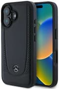 Miniatyrbild 1 av 8: Mercedes iPhone 16 Mobilskal Läder Urban - Svart