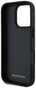 Miniatyrbild 7 av 8: Mercedes iPhone 16 Pro Max Mobilskal MB Curved Stitches - Svart