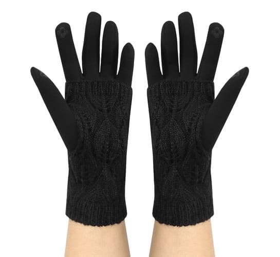 Kosketuskäsineet R6413 - mustat