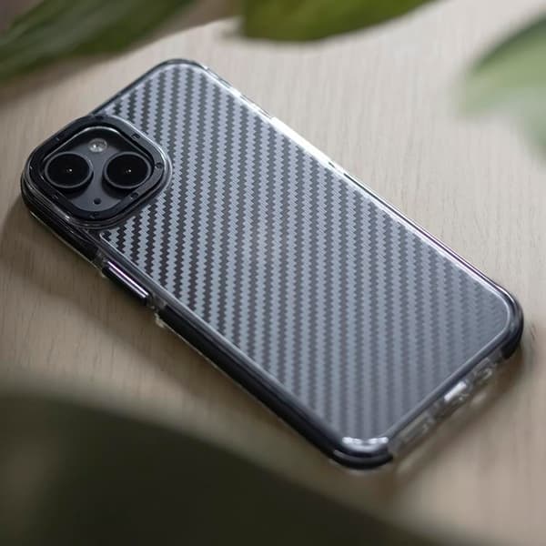 Galaxy A55 5G Mobilskal Acrylic Carbon - Svart