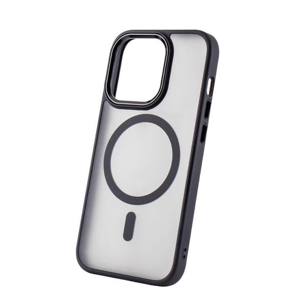 iPhone 15 Pro Max Mobilskal MagSafe Frozen - Svart