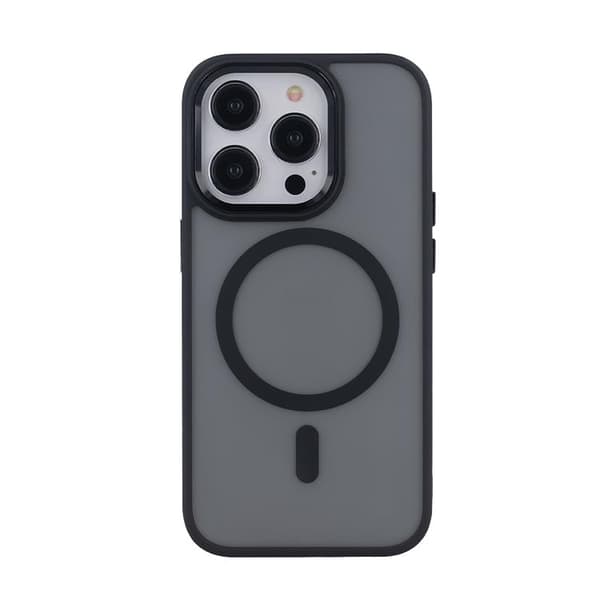 iPhone 15 Pro Max Mobilskal MagSafe Frozen - Svart