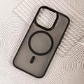 Miniatyrbild 8 av 11: iPhone 15 Pro Max Mobilskal MagSafe Frozen - Svart
