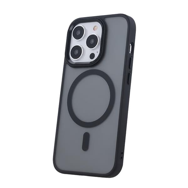 iPhone 15 Pro Max Mobilskal MagSafe Frozen - Svart