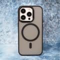 Miniatyrbild 11 av 11: iPhone 15 Pro Max Mobilskal MagSafe Frozen - Svart