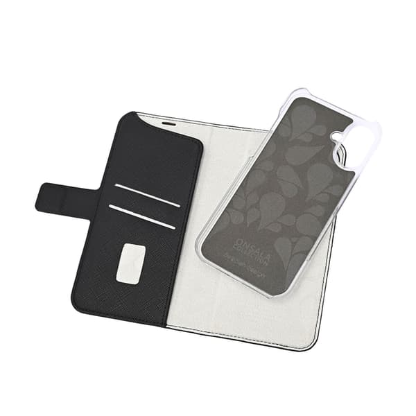 Onsala iPhone 16 Plus Plånboksfodral MagSafe Eco - Svart