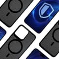 Miniatyrbild 7 av 8: 3MK iPhone 15 Pro Max Mobilskal MagSafe Cooling - Svart