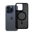 Miniatyrbild 1 av 8: 3MK iPhone 15 Pro Max Mobilskal MagSafe Cooling - Svart