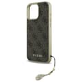 Miniatyrbild 6 av 8: Guess iPhone 16 Pro Max Mobilskal 4G Charms Collection - Brun