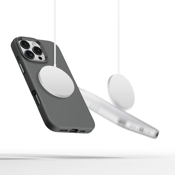 Tech-Protect iPhone 16 Pro Max Mobilskal Magsafe Pure Silikon - Clay