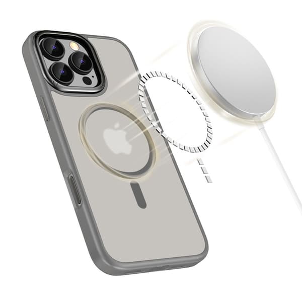 Tech-Protect iPhone 16 Pro Max Mobilskal Magsafe Magedge - Titanium