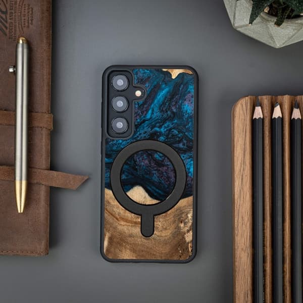 Bewood Galaxy A55 5G Mobilskal MagSafe Unique Planets