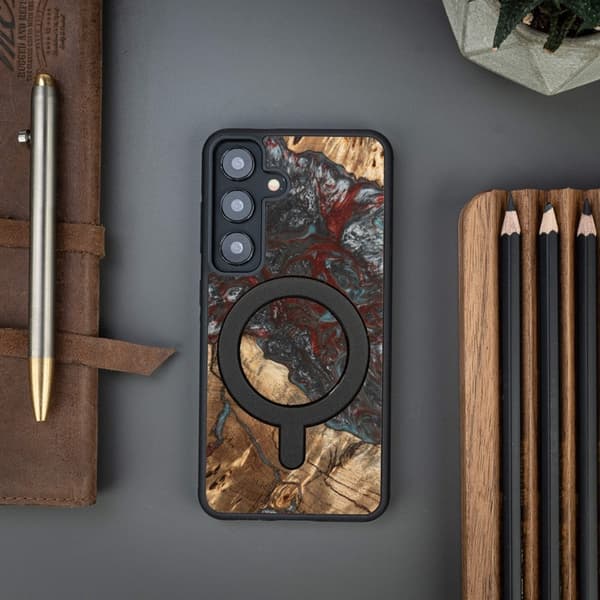 Bewood Galaxy A55 5G Mobilskal MagSafe Unique Planets Pluto