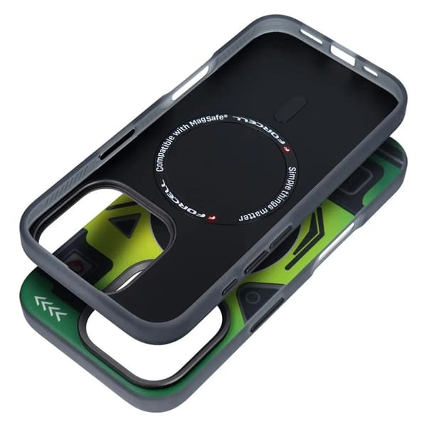 Forcell iPhone 16 Pro Mobilskal MagSafe F-Protect - Cyber Grön