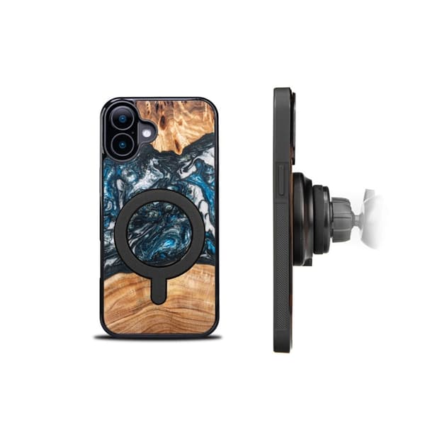 Bewood iPhone 16 Plus Mobilskal MagSafe Unique Planets Earth