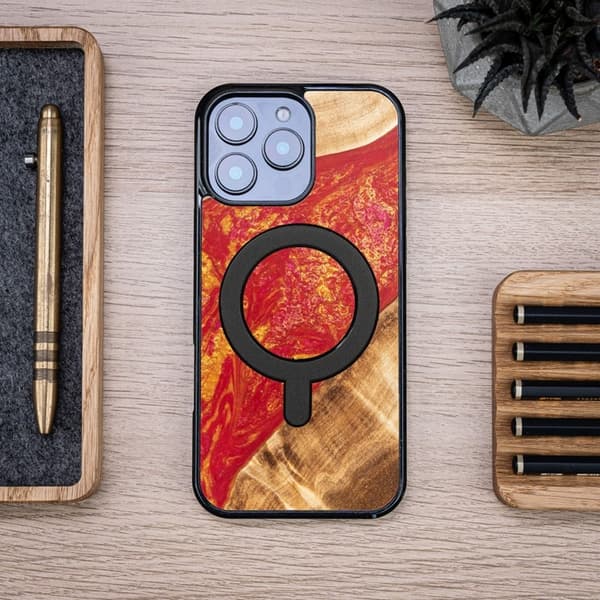 Bewood iPhone 16 Pro Max Mobilskal MagSafe Unique Neons Paris
