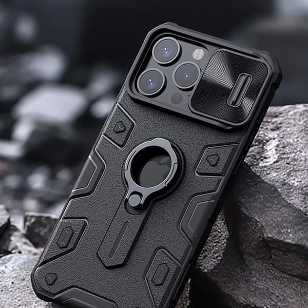 Nillkin iPhone 15 Pro Max Mobilskal CamShield Armor - Svart