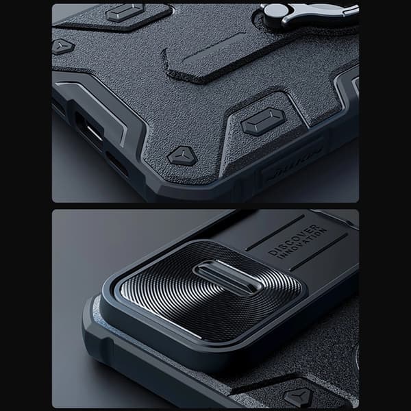 Nillkin iPhone 15 Pro Max Mobilskal CamShield Armor - Svart