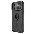 Miniatyrbild 2 av 11: Nillkin iPhone 15 Pro Max Mobilskal CamShield Armor - Svart