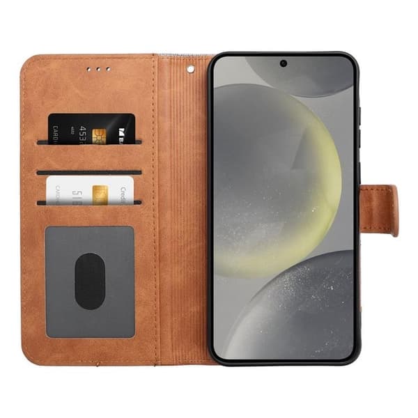 Galaxy A55 5G Plånboksfodral Jeans - Grå