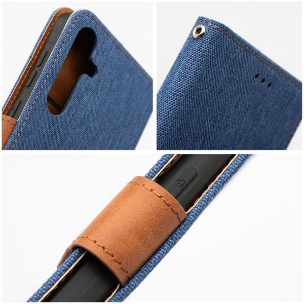 Galaxy A15 5G/4G Plånboksfodral Jeans - Blå
